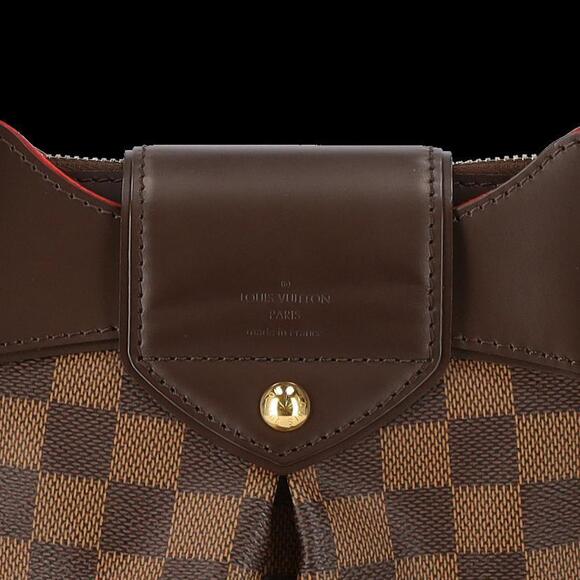 Louis Vuitton Sistine Damier Ebene Shoulder Bag Brown - Picture 5 of 8